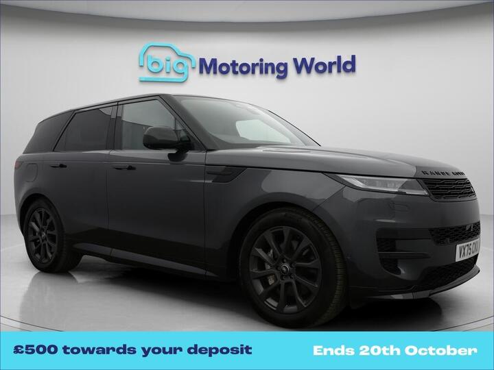 Land Rover Range Rover Sport 3.0 P460e 38.2kWh Dynamic SE Auto 4WD Euro 6 (s/s) 5dr
