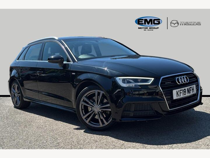 Audi A3 Sportback 2.0 TFSI S Line Sportback S Tronic Quattro Euro 6 (s/s) 5dr