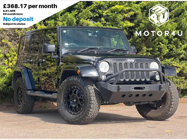 Jeep JEEP WRANGLER UNLIMITED 3.6 V6 Sahara Auto 4WD Euro 6 4dr