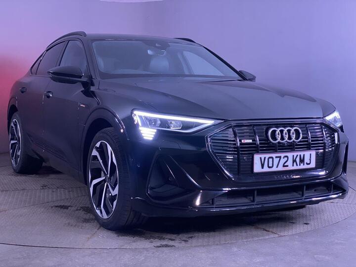 Audi E-TRON 50 Black Edition Sportback Auto Quattro 5dr 71.2kWh (11kW Charger)