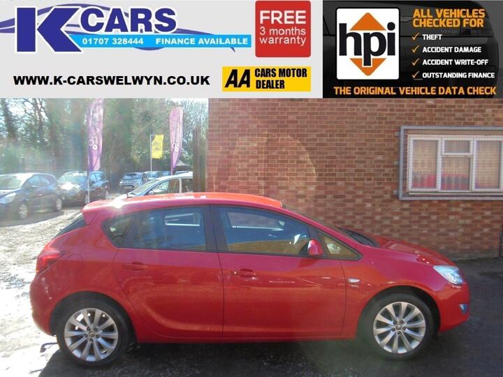 Vauxhall Astra 1.4 16v Active Euro 5 5dr