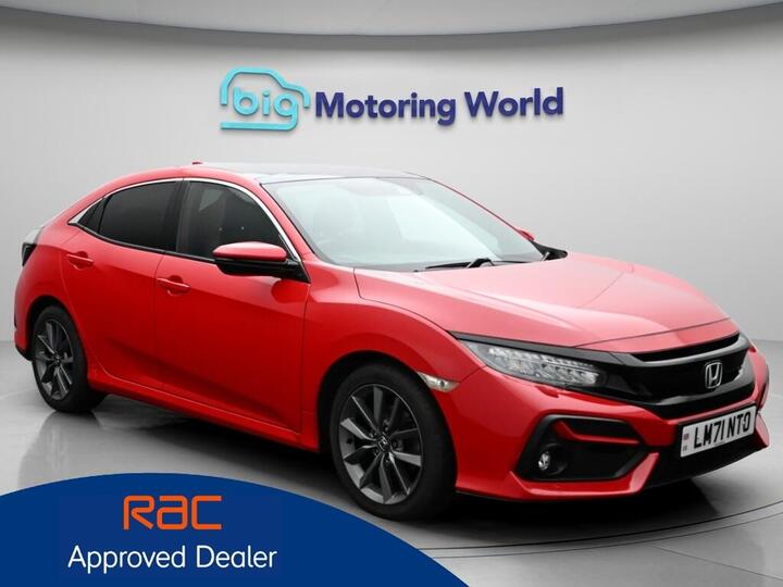 Honda Civic 1.0 VTEC Turbo EX CVT Euro 6 (s/s) 5dr Honda Civic 1.0 VTEC Turbo EX CVT Euro 6 (s/s) 5dr
