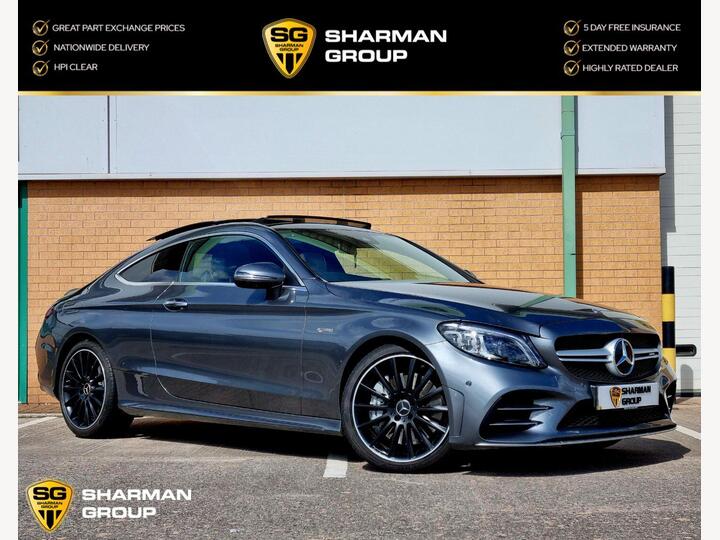Mercedes-Benz C Class 3.0 C43 V6 AMG (Premium Plus) G-Tronic+ 4MATIC Euro 6 (s/s) 2dr Mercedes-Benz C Class 3.0 C43 V6 AMG (Premium Plus) G-Tronic+ 4MATIC Euro 6 (s/s) 2dr