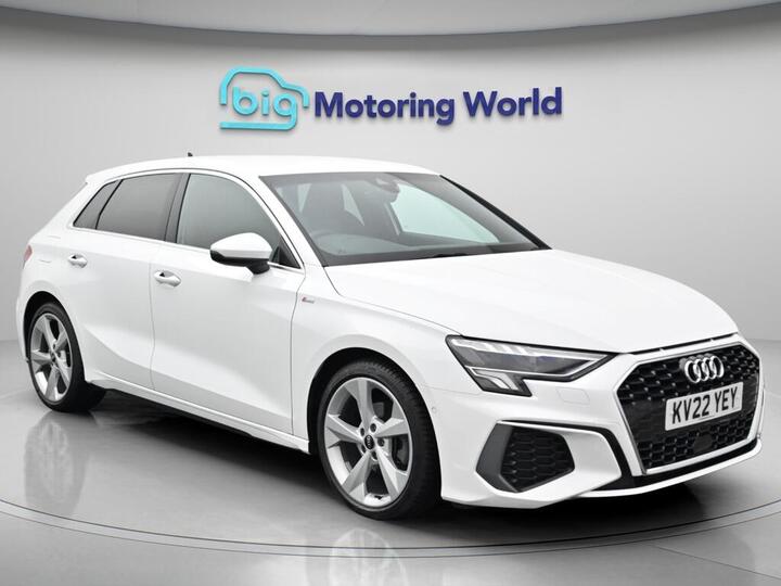 Audi A3 1.5 TFSI 35 S Line Sportback S Tronic Euro 6 (s/s) 5dr
