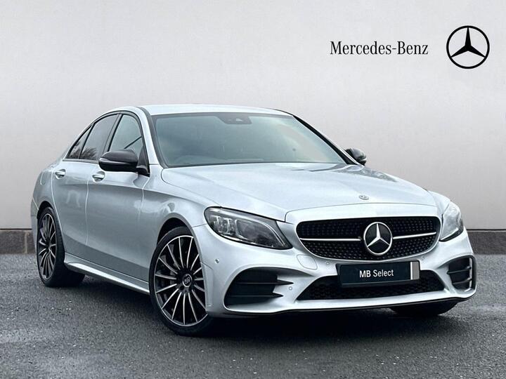 Mercedes-Benz C Class 2.0 C220d AMG Line (Premium) G-Tronic+ Euro 6 (s/s) 4dr