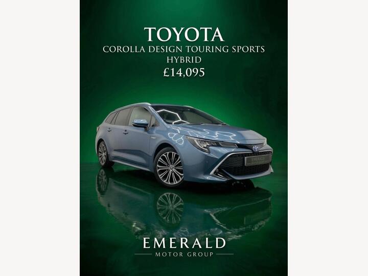 Toyota Corolla 2.0 VVT-h Design Touring Sports CVT Euro 6 (s/s) 5dr