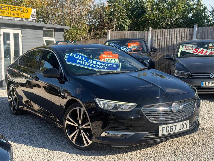 Vauxhall Insignia 2.0 Turbo D BlueInjection SRi VX Line Nav Grand Sport Euro 6 (s/s) 5dr