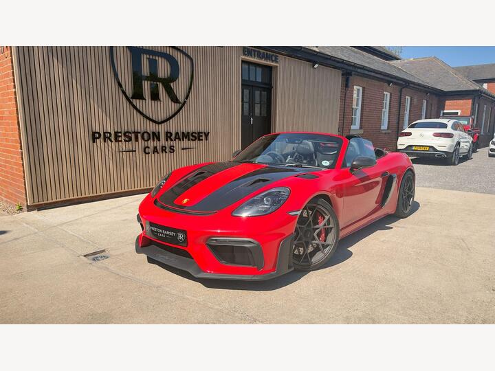 Porsche 718 Spyder 4.0 RS Spyder PDK Euro 6 (s/s) 2dr