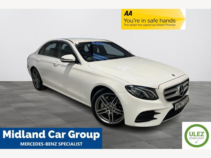 Mercedes-Benz E Class 2.0 E220d AMG Line G-Tronic+ Euro 6 (s/s) 4dr Mercedes-Benz E Class 2.0 E220d AMG Line G-Tronic+ Euro 6 (s/s) 4dr