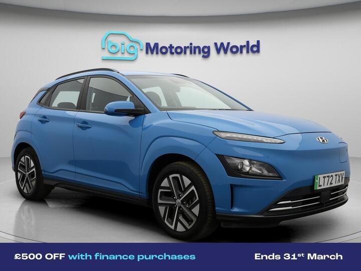 Hyundai KONA 39kWh SE Connect Auto 5dr (10.5kW Charger)