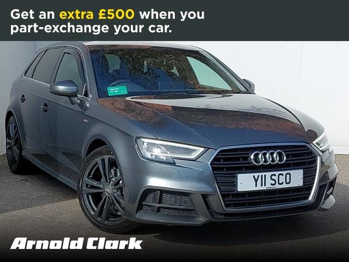 Audi A3 1.5 TFSI CoD S Line Sportback S Tronic Euro 6 (s/s) 5dr
