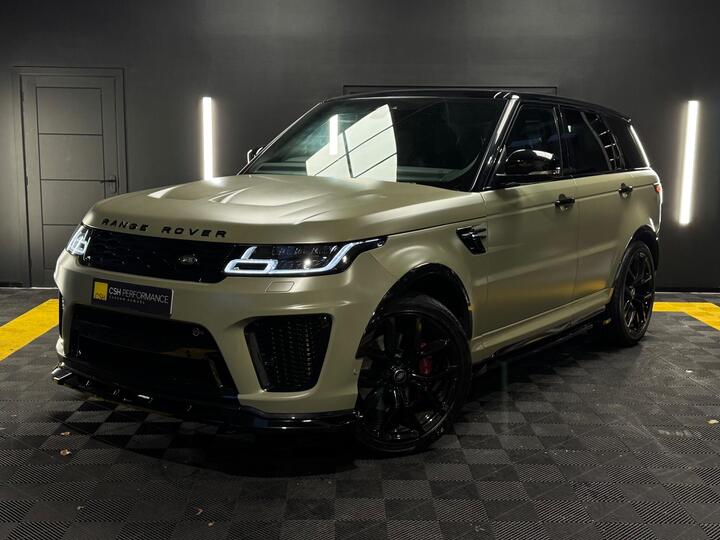 Land Rover Range Rover Sport 5.0 P575 V8 SVR Auto 4WD Euro 6 (s/s) 5dr Land Rover Range Rover Sport 5.0 P575 V8 SVR Auto 4WD Euro 6 (s/s) 5dr