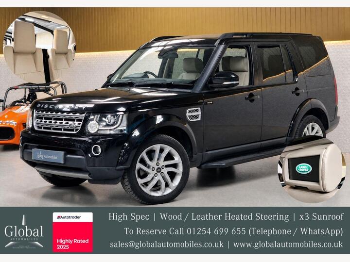 Land Rover DISCOVERY 4 3.0 SD V6 HSE Luxury Auto 4WD Euro 5 (s/s) 5dr