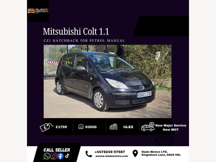 Mitsubishi Colt 1.1 CZ1 5dr