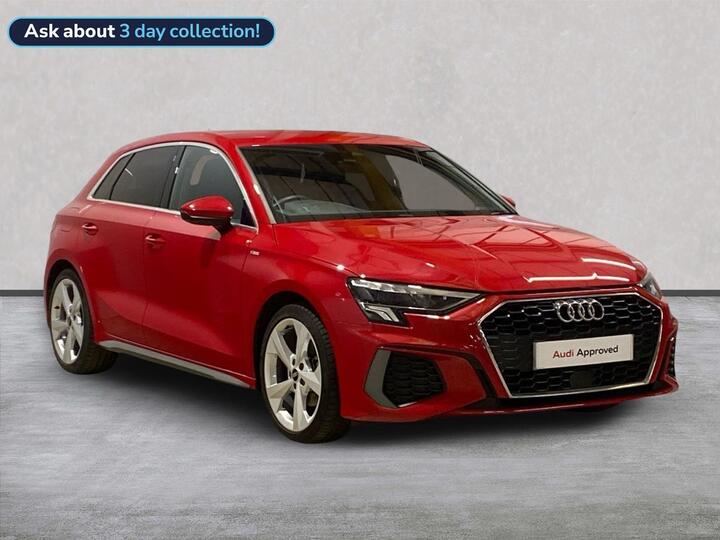 Audi A3 1.5 TFSI 35 S Line Sportback S Tronic Euro 6 (s/s) 5dr