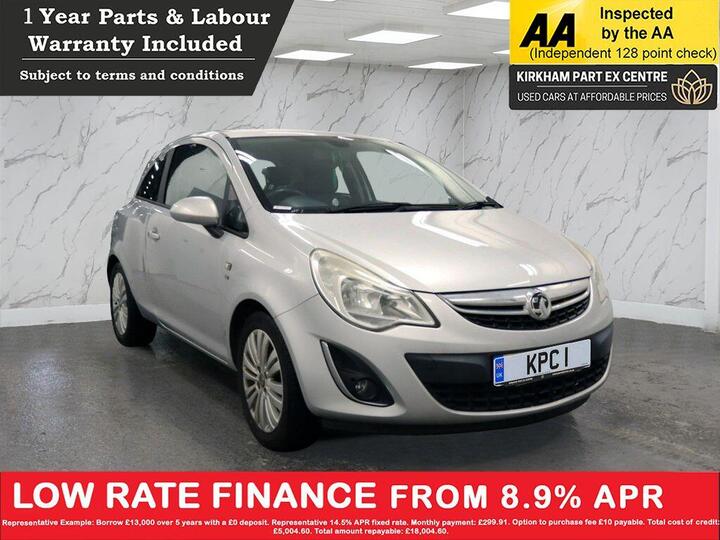 Vauxhall CORSA 1.4 16V SE Euro 5 3dr