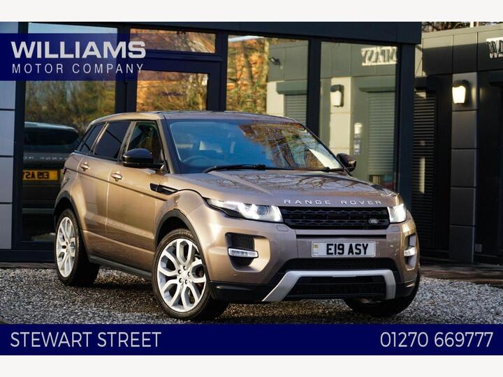 Land Rover RANGE ROVER EVOQUE 2.2 SD4 Dynamic Auto 4WD Euro 5 (s/s) 5dr Land Rover RANGE ROVER EVOQUE 2.2 SD4 Dynamic Auto 4WD Euro 5 (s/s) 5dr