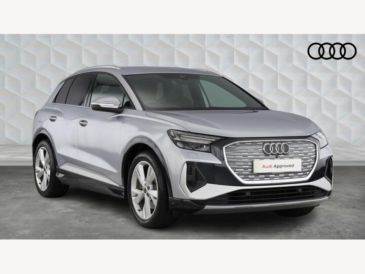 Audi Q4 E-tron 40 S Line Auto 5dr 63kWh Audi Q4 E-tron 40 S Line Auto 5dr 63kWh