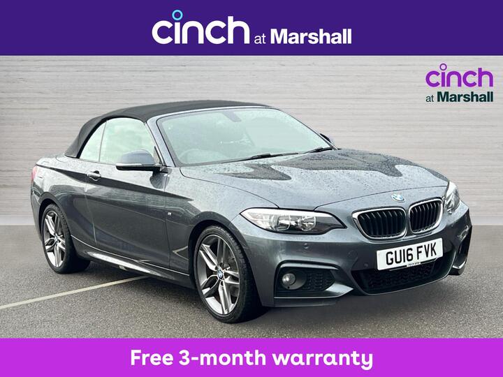 BMW 2 Series 2.0 220i M Sport Auto Euro 6 (s/s) 2dr