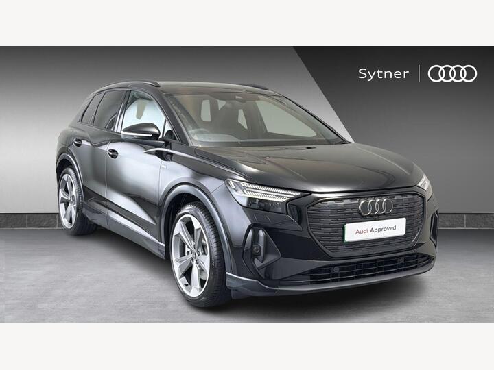 Audi Q4 E-tron 40 Black Edition Auto 5dr 63kWh Audi Q4 E-tron 40 Black Edition Auto 5dr 63kWh
