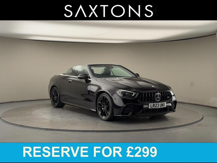 Mercedes-Benz E Class 3.0 E53h BiTurbo MHEV AMG Night Edition (Premium Plus) Cabriolet SpdS TCT 4MATIC+ Euro 6 (s/s) 2dr