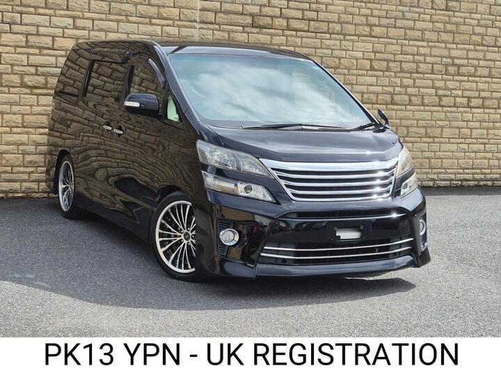 Toyota Vellfire 2.4 Petrol ZG Edition 7 Seater Auto 5DR