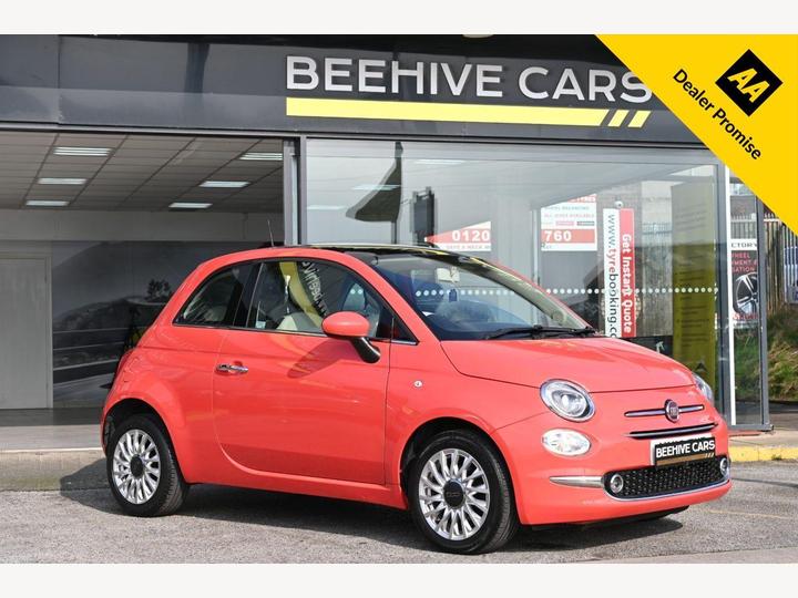 Fiat 500 1.2 Lounge Euro 6 (s/s) 3dr