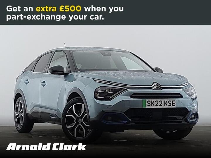 Citroen E-C4 50kWh Shine Plus Auto 5dr (7.4kW Charger)