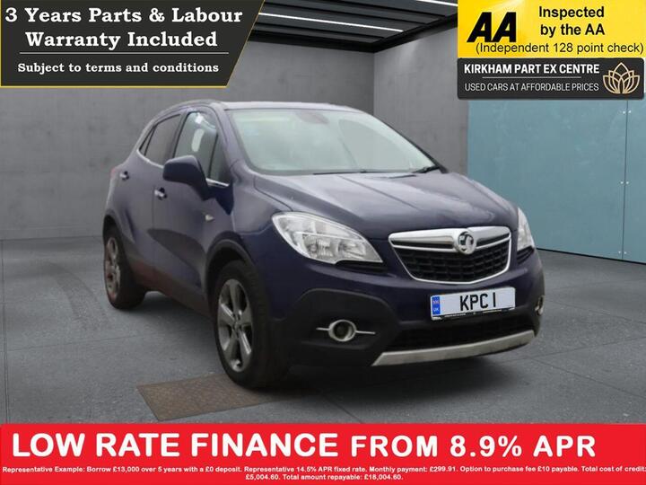 Vauxhall MOKKA 1.6 SE 2WD Euro 5 (s/s) 5dr