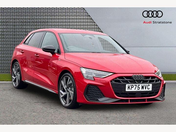 Audi A3 1.5 TFSI Black Edition Sportback S Tronic Euro 6 (s/s) 5dr