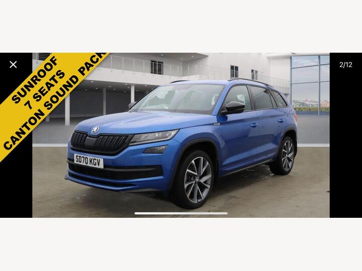 Skoda KODIAQ 1.5 TSI ACT SportLine DSG Euro 6 (s/s) 5dr (7 Seat)
