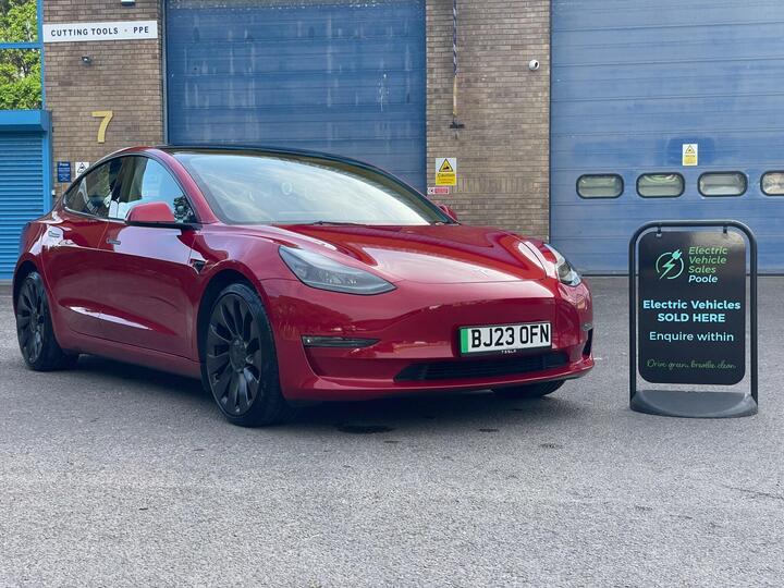 Tesla Model 3 (Dual Motor) Performance Auto 4WDE 4dr (Performance Upgrade)