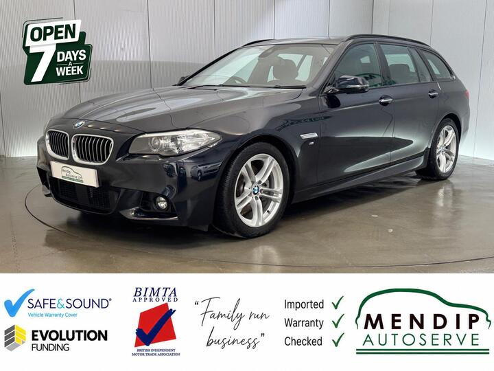 BMW 5 Series 2.0 520d M Sport Touring 5dr Diesel Auto Euro 6 (s/s) (184 Ps)