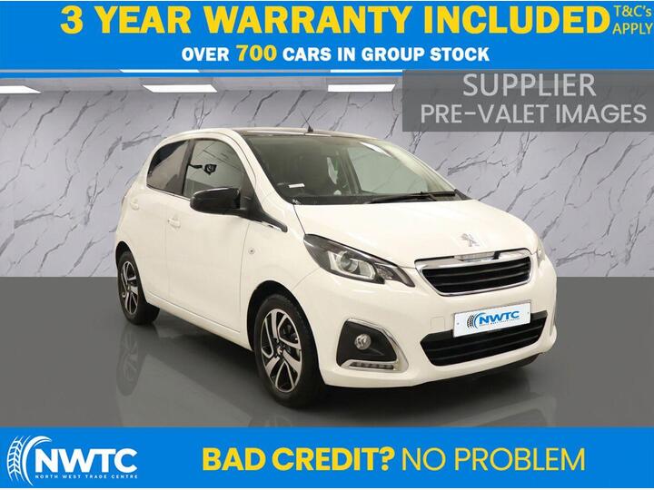 Peugeot 108 1.0 Allure Euro 6 (s/s) 5dr Peugeot 108 1.0 Allure Euro 6 (s/s) 5dr