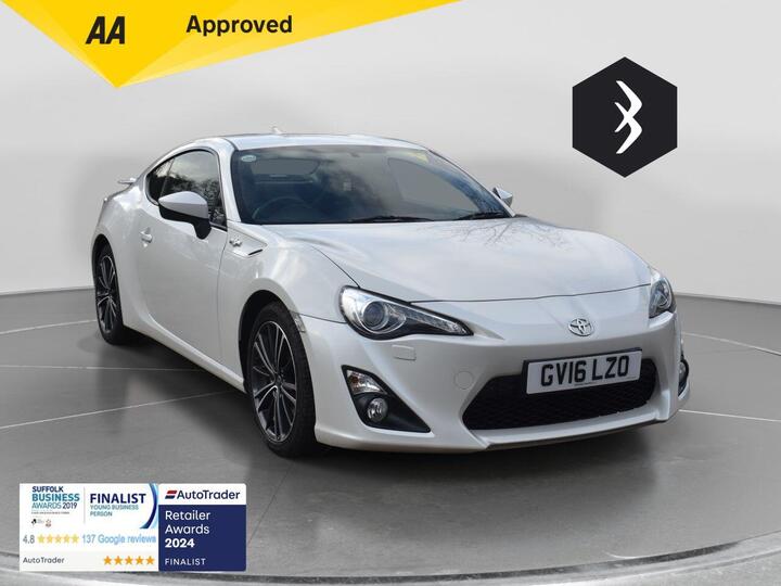 Toyota GT86 2.0 Boxer D-4S Auto Euro 6 2dr