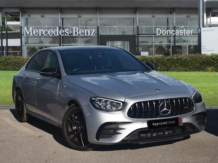 Mercedes-Benz E Class 3.0 E53h BiTurbo MHEV AMG Night Edition (Premium Plus) SpdS TCT 4MATIC+ Euro 6 (s/s) 4dr Mercedes-Benz E Class 3.0 E53h BiTurbo MHEV AMG Night Edition (Premium Plus) SpdS TCT 4MATIC+ Euro 6 (s/s) 4dr