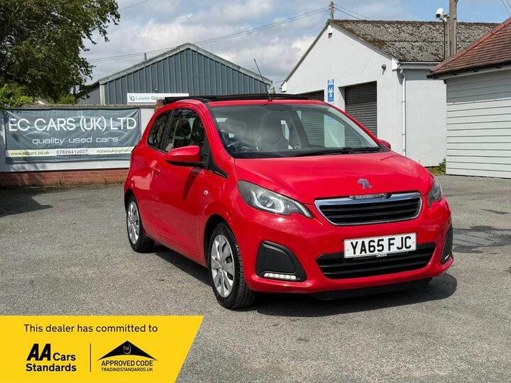 Peugeot 108 1.0 Active Top! Euro 6 3dr Peugeot 108 1.0 Active Top! Euro 6 3dr