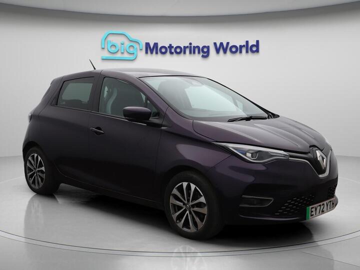 Renault Zoe R135 EV50 52kWh GT Line + Auto 5dr (Rapid Charge)