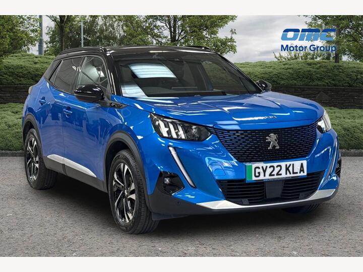 Peugeot 2008 50kWh GT Auto 5dr (7kW Charger)