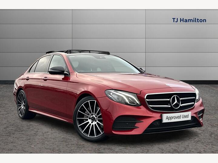 Mercedes-Benz E Class 3.0 E350d V6 AMG Line (Premium) G-Tronic+ Euro 6 (s/s) 4dr