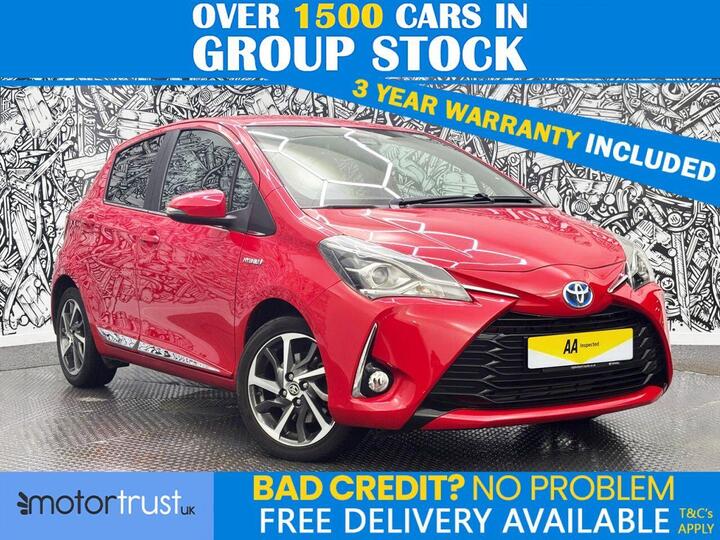 Toyota YARIS 1.5 VVT-h Excel E-CVT Euro 6 (s/s) 5dr (15in Alloy)
