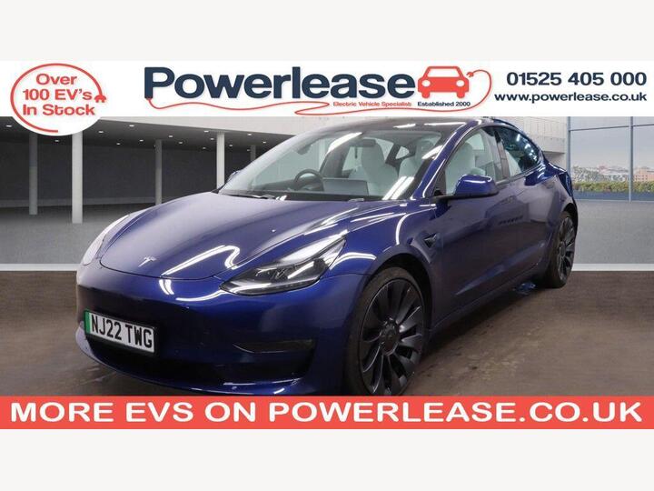 Tesla Model 3 (Dual Motor) Performance Auto 4WDE 4dr (Performance Upgrade)