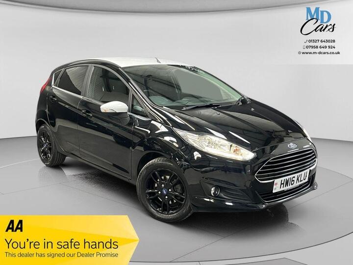Ford FIESTA 1.0T EcoBoost Zetec Black Edition Euro 6 (s/s) 5dr