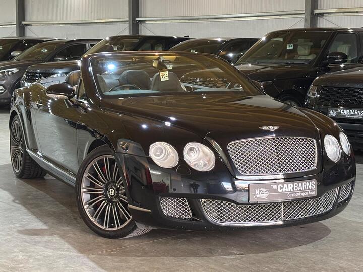 Bentley Continental 6.0 W12 GTC Auto 4WD Euro 4 2dr