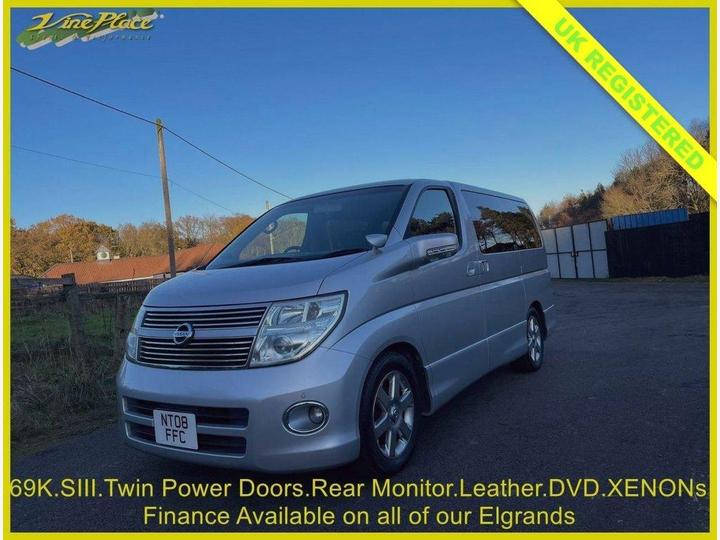 Nissan ELGRAND 3.5 Highway Star Black Leather Edition Ltd,Auto,8 Seats.ULEZ.. ++FINANCE AT