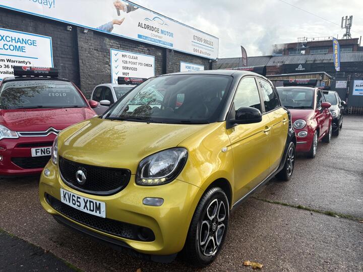 Smart Forfour 1.0 Prime (Premium) Euro 6 (s/s) 5dr