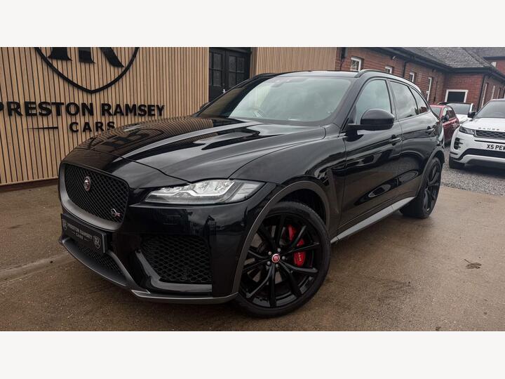 Jaguar F-PACE 5.0 V8 SVR Quickshift AWD Euro 6 (s/s) 5dr