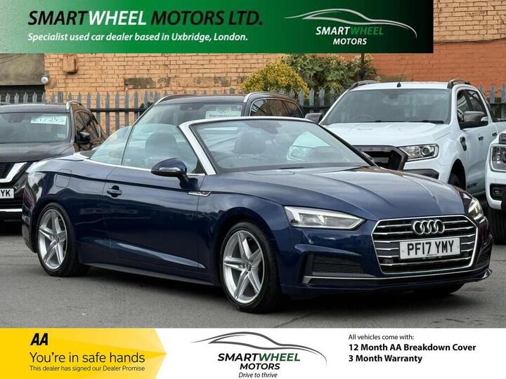 Audi A5 Cabriolet 2.0 TFSI S Line Euro 6 (s/s) 2dr Audi A5 Cabriolet 2.0 TFSI S Line Euro 6 (s/s) 2dr