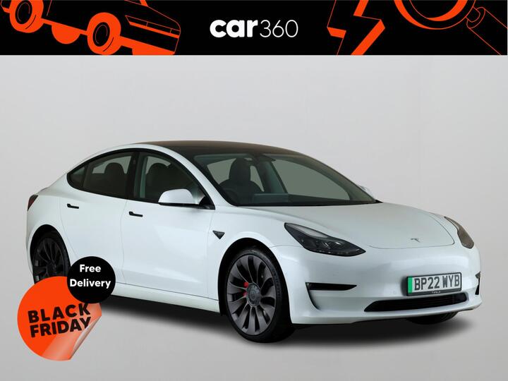 Tesla Model 3 (Dual Motor) Performance Auto 4WDE 4dr (Performance Upgrade)