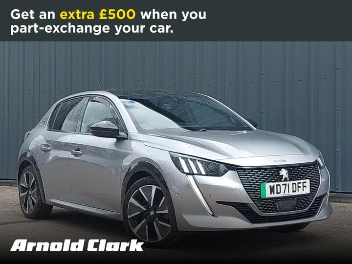 Peugeot E-208 50kWh GT Auto 5dr